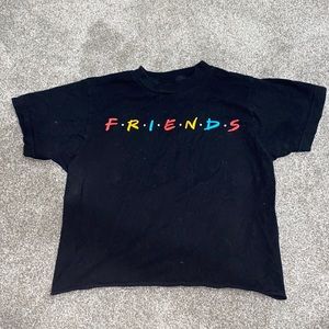 2/$20 friends cropped tee